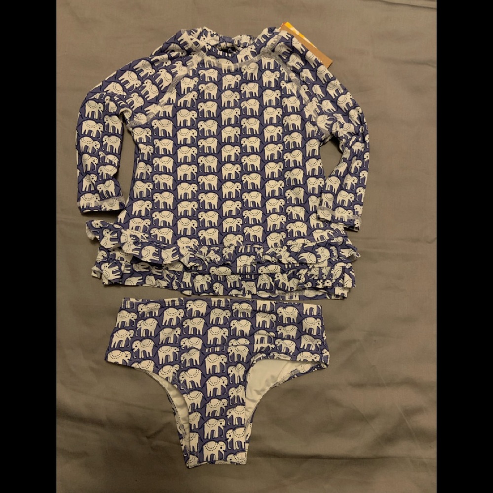 Roller Rabbit bathing suit. Size 18-24mths